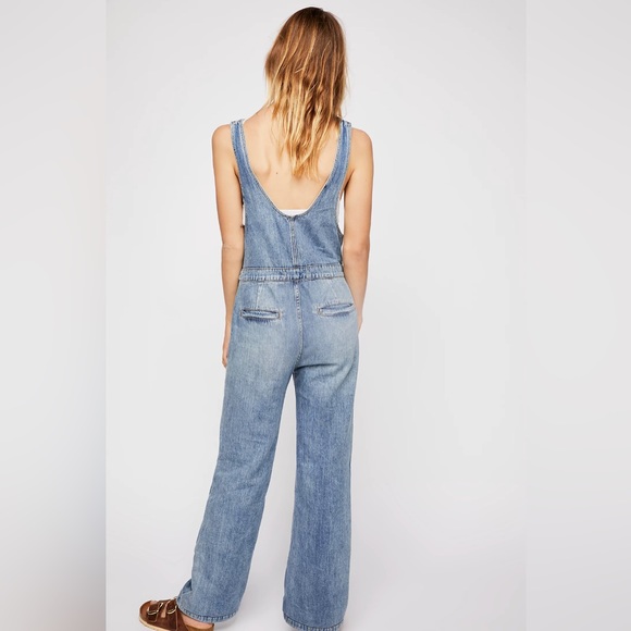 Like New “Juniper” Jumpsuit Free People Sz 4 - Picture 2 of 11
